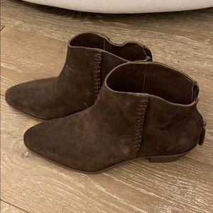 Frye Italian collection suede bootie
